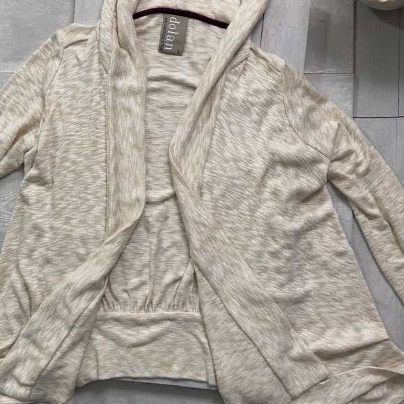 Anthropologie Dolan Left Coast Collection Slubbed Hooded Cardigan - Picture 9 of 12